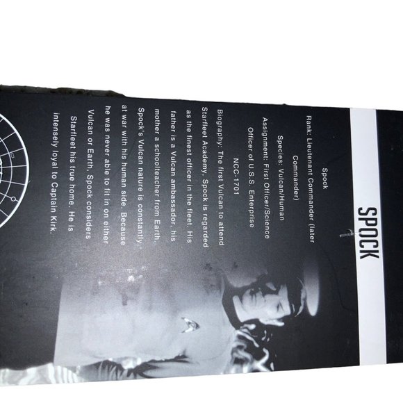 BioWorld Star Trek Spock Character Socks - Picture 5 of 9